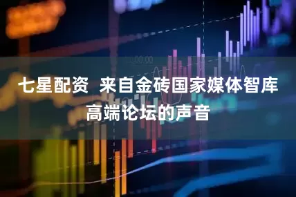 七星配资  来自金砖国家媒体智库高端论坛的声音